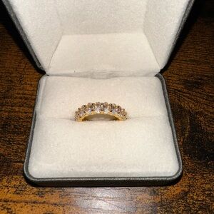 Elegant Gold and Silver Women's Ring